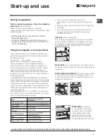 Предварительный просмотр 5 страницы Hotpoint HM3250F.1 Operating Instructions Manual