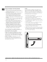 Предварительный просмотр 6 страницы Hotpoint HM3250F.1 Operating Instructions Manual