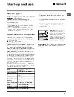 Предварительный просмотр 5 страницы Hotpoint HMB312AAI Operaing Instructions