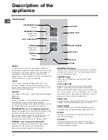 Предварительный просмотр 4 страницы Hotpoint HME400N Operating Instructions Manual