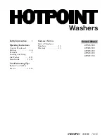 Hotpoint HNSR1080 Manual предпросмотр