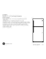 Предварительный просмотр 2 страницы Hotpoint HPS18BTH Dimensions And Installation Information