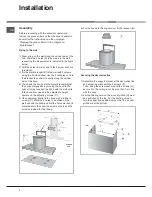 Предварительный просмотр 3 страницы Hotpoint HS 63 X Instructions For Use Manual