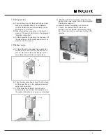 Предварительный просмотр 4 страницы Hotpoint HS 63 X Instructions For Use Manual