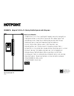 Предварительный просмотр 2 страницы Hotpoint HSH25GFB Features And Benefits