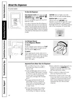 Preview for 10 page of Hotpoint HSM25GFRESA and Owner'S Manual And Installation Instructions