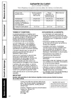 Preview for 56 page of Hotpoint HSM25GFRESA and Owner'S Manual And Installation Instructions