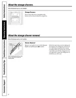 Preview for 8 page of Hotpoint HSS22IFMACC and Owner'S Manual And Installation Instructions