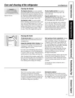 Preview for 11 page of Hotpoint HSS22IFMACC and Owner'S Manual And Installation Instructions