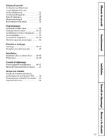 Preview for 29 page of Hotpoint HSS22IFMACC and Owner'S Manual And Installation Instructions