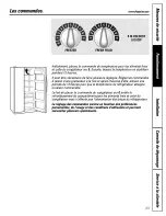 Preview for 33 page of Hotpoint HSS22IFMACC and Owner'S Manual And Installation Instructions