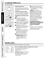 Preview for 34 page of Hotpoint HSS22IFMACC and Owner'S Manual And Installation Instructions