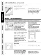 Preview for 36 page of Hotpoint HSS22IFMACC and Owner'S Manual And Installation Instructions