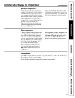 Preview for 39 page of Hotpoint HSS22IFMACC and Owner'S Manual And Installation Instructions