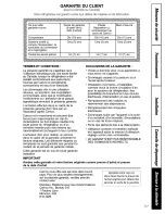 Preview for 51 page of Hotpoint HSS22IFMACC and Owner'S Manual And Installation Instructions