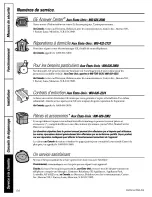 Preview for 54 page of Hotpoint HSS22IFMACC and Owner'S Manual And Installation Instructions