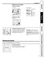 Preview for 61 page of Hotpoint HSS22IFMACC and Owner'S Manual And Installation Instructions