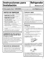 Preview for 67 page of Hotpoint HSS22IFMACC and Owner'S Manual And Installation Instructions