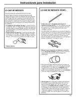 Preview for 69 page of Hotpoint HSS22IFMACC and Owner'S Manual And Installation Instructions