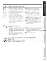 Предварительный просмотр 3 страницы Hotpoint HSWP1000M2WW Owner'S Manual