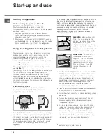 Предварительный просмотр 4 страницы Hotpoint HSZ3021VL Operating Instructions Manual