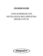 Предварительный просмотр 1 страницы Hotpoint HTC95 User Handbook Manual