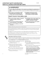 Preview for 2 page of Hotpoint HTDP120ED3WW Owner'S Manual