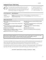 Preview for 13 page of Hotpoint HTDP120ED3WW Owner'S Manual