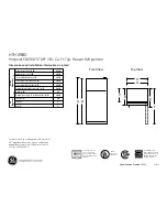 Hotpoint HTH18EBDCC Dimensions And Installation Information preview