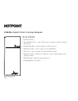 Preview for 2 page of Hotpoint HTM16BBR Specifications