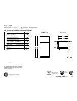 Hotpoint HTS17GBBWW Dimensions And Installation Information предпросмотр