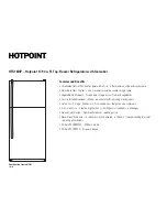 Preview for 2 page of Hotpoint HTS18ICP Specification