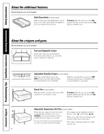 Предварительный просмотр 8 страницы Hotpoint HTS22GBMARCC Owner'S Manual & Installation Instructions