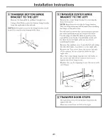 Предварительный просмотр 21 страницы Hotpoint HTS22GBMARCC Owner'S Manual & Installation Instructions