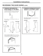 Предварительный просмотр 22 страницы Hotpoint HTS22GBMARCC Owner'S Manual & Installation Instructions