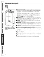 Предварительный просмотр 24 страницы Hotpoint HTS22GBMARCC Owner'S Manual & Installation Instructions