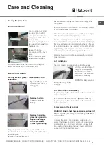 Предварительный просмотр 23 страницы Hotpoint HUE62G S Instructions For Installation And Use Manual