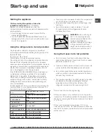 Preview for 5 page of Hotpoint HUT161IT Operating Instructions Manual