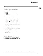 Предварительный просмотр 3 страницы Hotpoint HUZ1222.1 Operating Instructions Manual