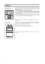 Preview for 6 page of Hotpoint HW160EW Instructions For Installation And Use Manual