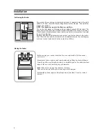 Предварительный просмотр 6 страницы Hotpoint HW170EK Instructions For Installation And Use Manual