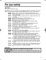 Preview for 3 page of Hotpoint IS31V Instructions For Installation And Use Manual