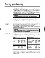 Preview for 8 page of Hotpoint IS31V Instructions For Installation And Use Manual