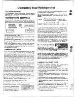 Preview for 6 page of Hotpoint jvm140g Use And Care Book Manual