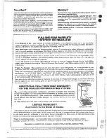 Preview for 10 page of Hotpoint jvm140g Use And Care Book Manual