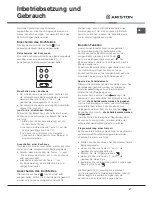 Preview for 67 page of Hotpoint KBT 6412 I IX Operating Instruction