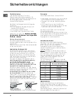 Preview for 68 page of Hotpoint KBT 6412 I IX Operating Instruction