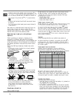 Предварительный просмотр 76 страницы Hotpoint KIC 640 Z IT Operating Instructions Manual