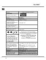 Предварительный просмотр 80 страницы Hotpoint KIC 640 Z IT Operating Instructions Manual