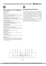 Предварительный просмотр 3 страницы Hotpoint KM 3xxx AA E Operating Instructions Manual